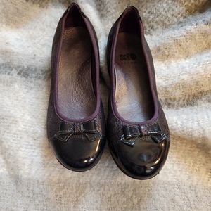 Kio Trend purple ballet flats - Euro size 33